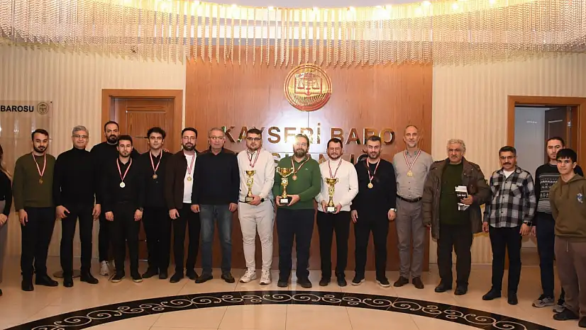 Kayseri Barosu'nda yarış! Kazanan belli oldu