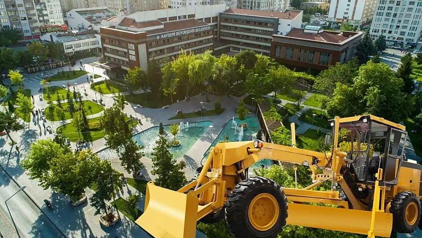 Kayseri Büyükşehir Belediyesi 10 greyderi bakın kaç milyon TL'ye kiraladı?