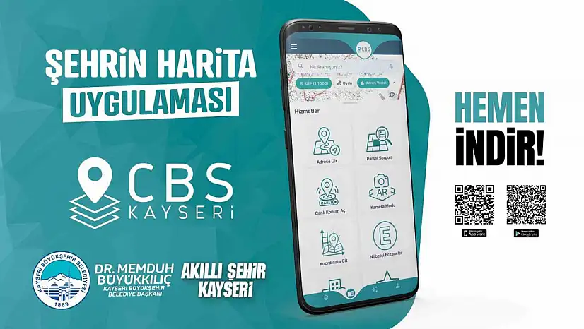 Kayseri'de belediyecilik hizmetleri tek tıkla cebinizde