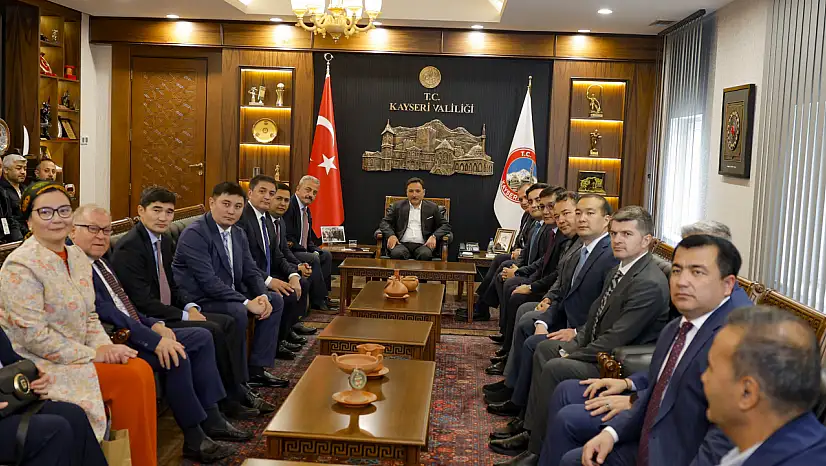 Kayseri'de 2027 hazırlığı! Altı ülkenin temsilcileri buluştu