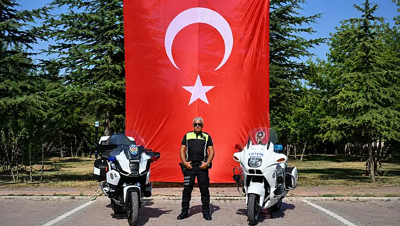 Kayseri'de 25 yıllık yol arkadaşına veda!