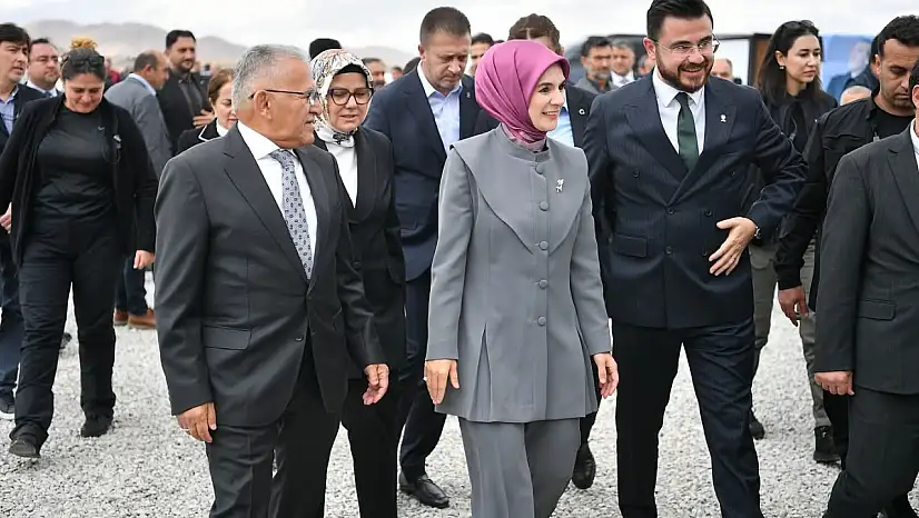 Kayseri'de 3.'sünün temelini Bakan Göktaş attı!