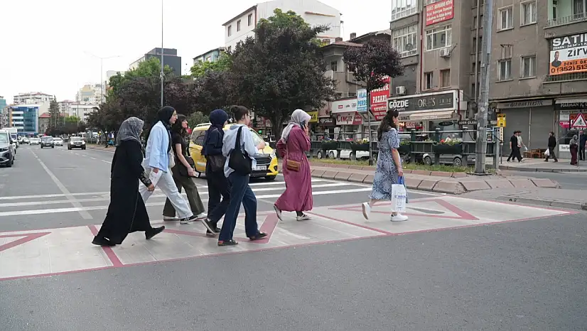 Kayseri'de 3 yaya geçidi için UKOME kararı