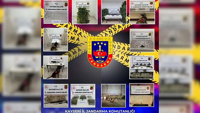 Kayseri'de 7 bin 900 şahıs yakalandı!