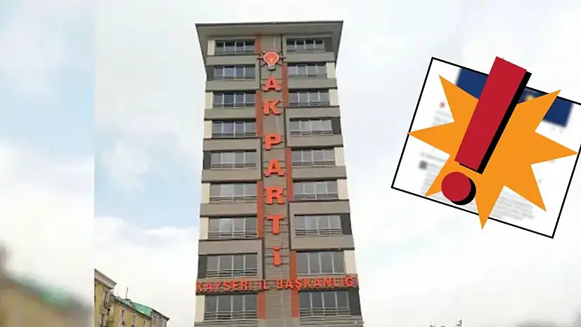 Kayseri'de AK Parti ve Saadet Partisi arasında üye tartışması sürüyor!