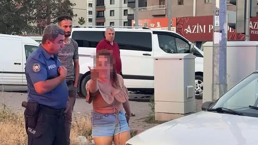 Kayseri'de alkollü sürücü krizi! Polis ekipleri saatlerce uğraştı
