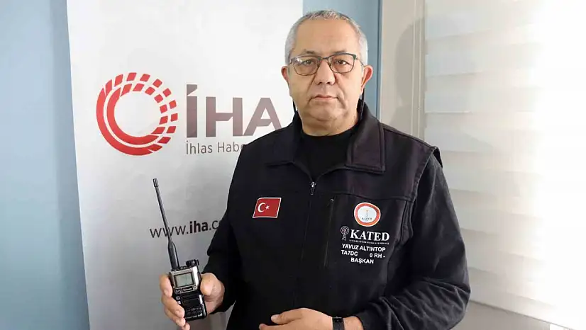 Amatör telsizciler afetlerde hayat kurtaracak