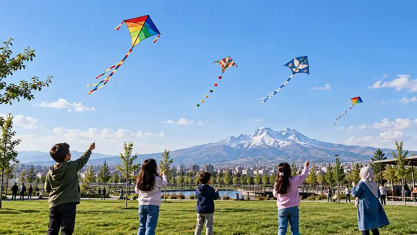 Kayseri'de anlamlı etkinlik: Uçurtmalar çocuklar için uçacak