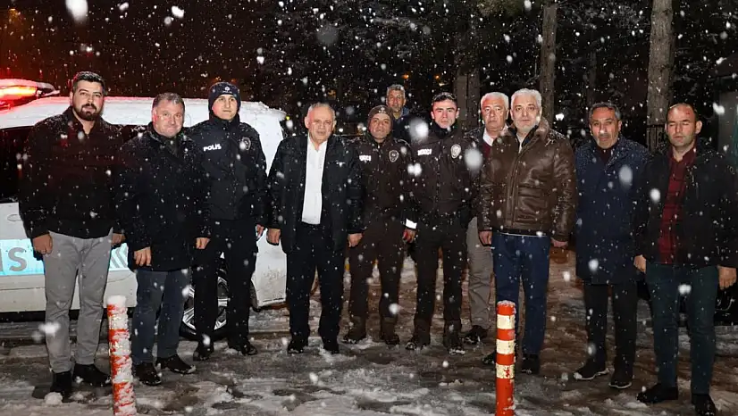Kayseri'de Başkan'dan yılbaşı mesaisi! Yeni yıla bakın nasıl girdi?