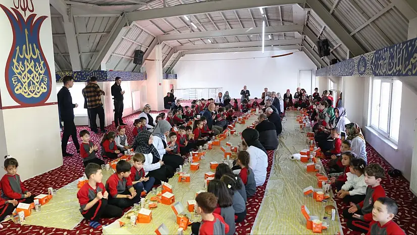 Kayseri'de başkan Kur'an Kursu öğrencileri ile buluştu!