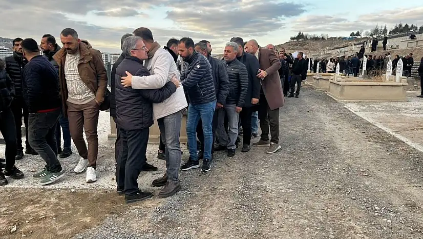 Kayseri'de başkanın yeğeni son yolculuğuna uğurlandı!