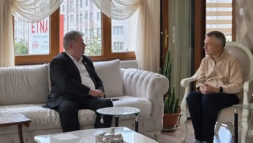 Kayseri'de Bayar Özsoy'dan Dayangaç ailesine başsağlığı ziyareti