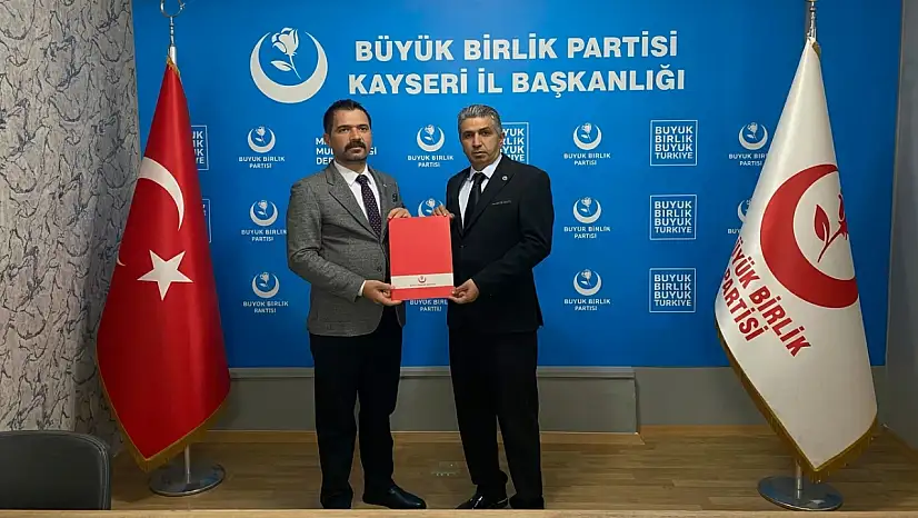 Kayseri'de BBP Hacılar İlçe Başkanı belli oldu: İşte yeni isim