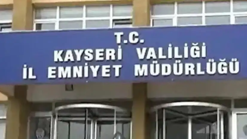 Kayseri'de bin 852 kişi yakalandı