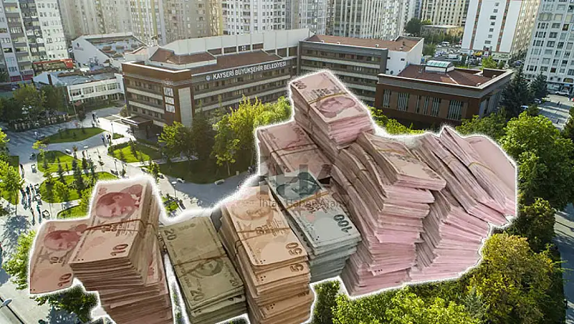 Kayseri'de borçlarını ödemeyen belediye şirketi faiz külfetini de beraberinde getirdi!