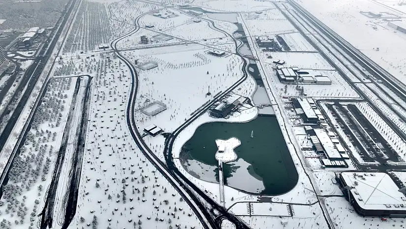 Kayseri'de büyüleyen manzara