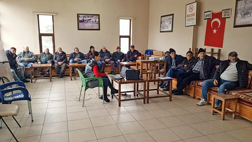 Kayseri'de çiftçiye eğitimler sürüyor