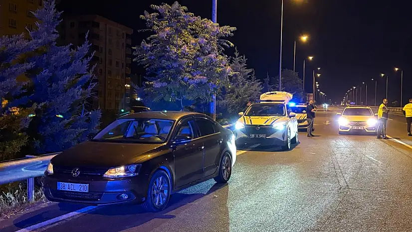 Kayseri'de film gibi kovalamaca! 400 bin TL ceza yedi