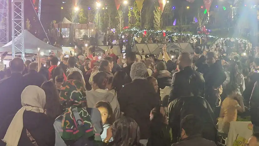 Kayseri'de geceye damga vuran şenlik! Binlerce kişi akın etti