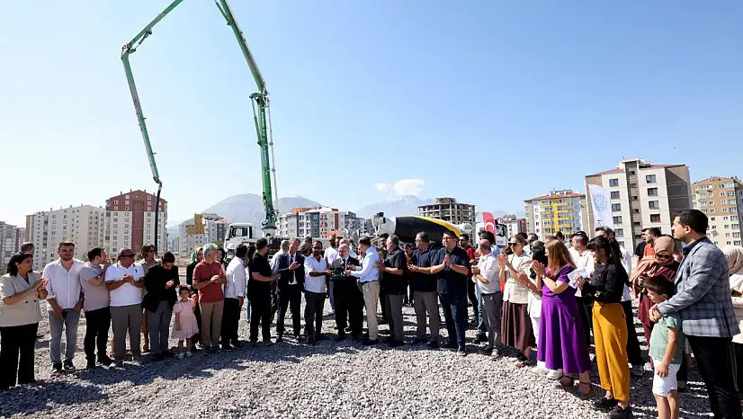 Kayseri'de geleceğin meslekleri için kritik adım: Yeni okulun temeli atıldı
