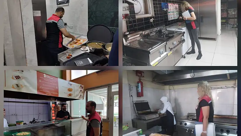 Kayseri'de gıda denetimi mesaisi hız kesmiyor