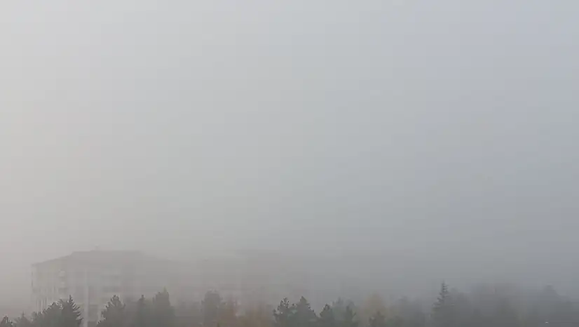 Kayseri'de göz gözü görmüyor