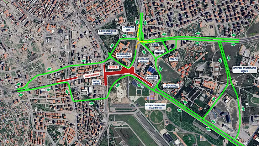 Kayseri'de gürültü seviyesini yüzde 20 azaltacak proje!