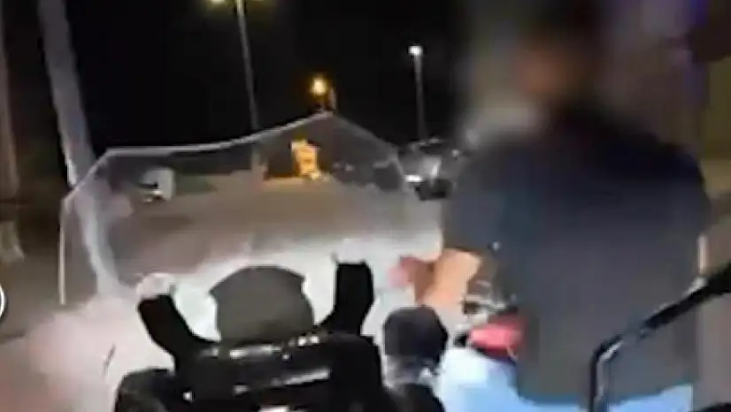 Kayseri'de polisten kaçan motosikletli sürücüye rekor ceza