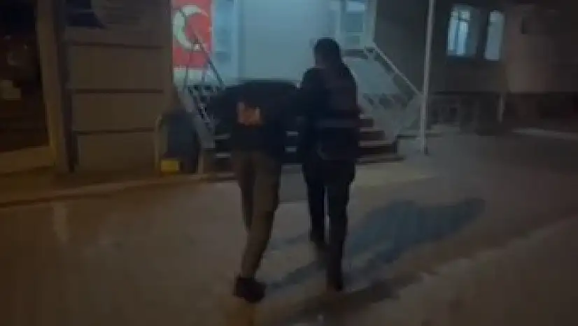 Kayseri'de işlemediği suç kalmayan şahıs yakalandı!