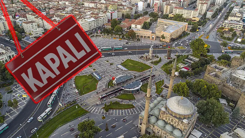 Kayseri'de 'kepenkler kapansın' çağrısı