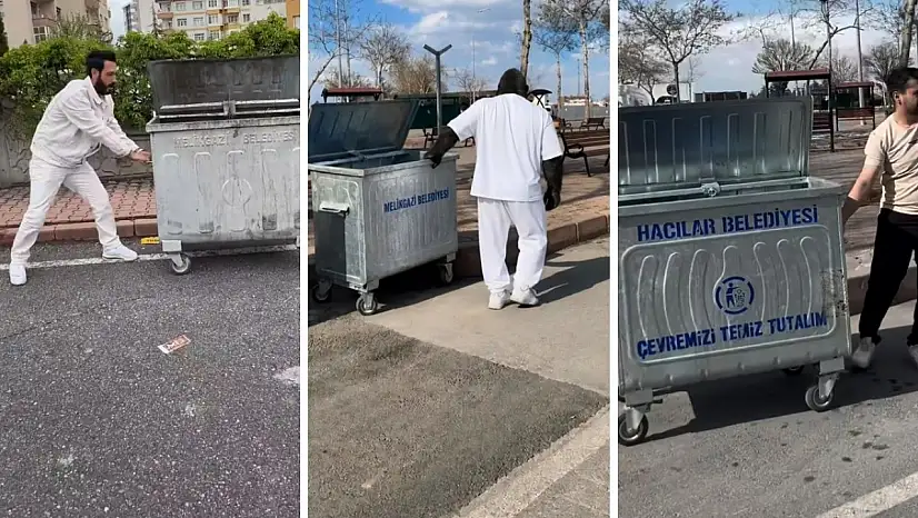 Kayseri'de konteynerler 'anısı' için götürülüyor! Başkanlardan jet yanıt