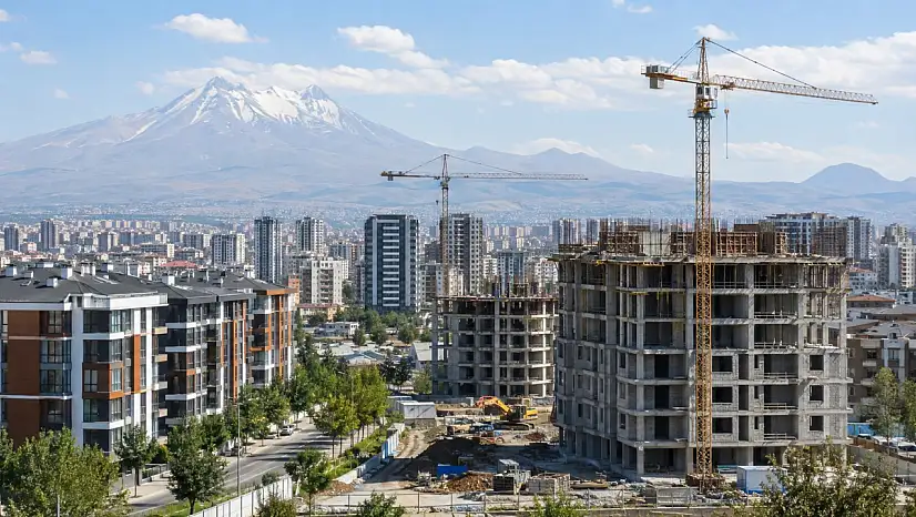 Kayseri'de konutta dikkat çeken tablo: 6 ayda 4 yılın rakamı aşıldı