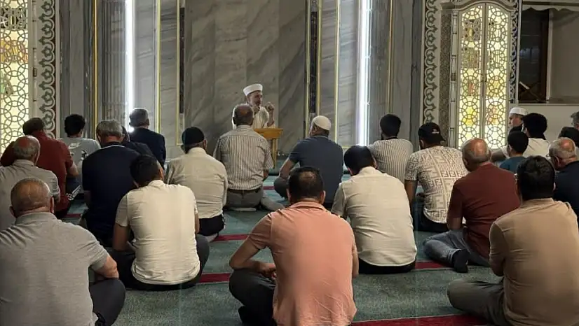 Kayseri'de maneviyat dolu anlar