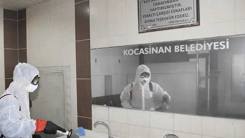 Kayseri'de merkez mahalle tuvaletleri yenileniyor