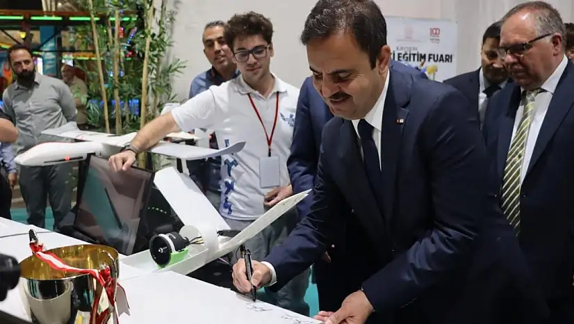Kayseri'de meslek fuarı düzenlendi