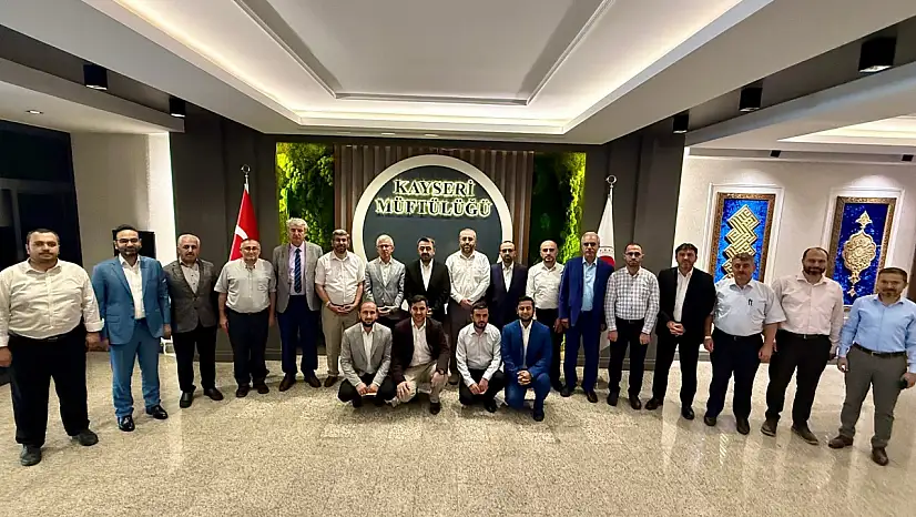 Kayseri'de müftüler toplandı! Hizmetler masaya yatırıldı