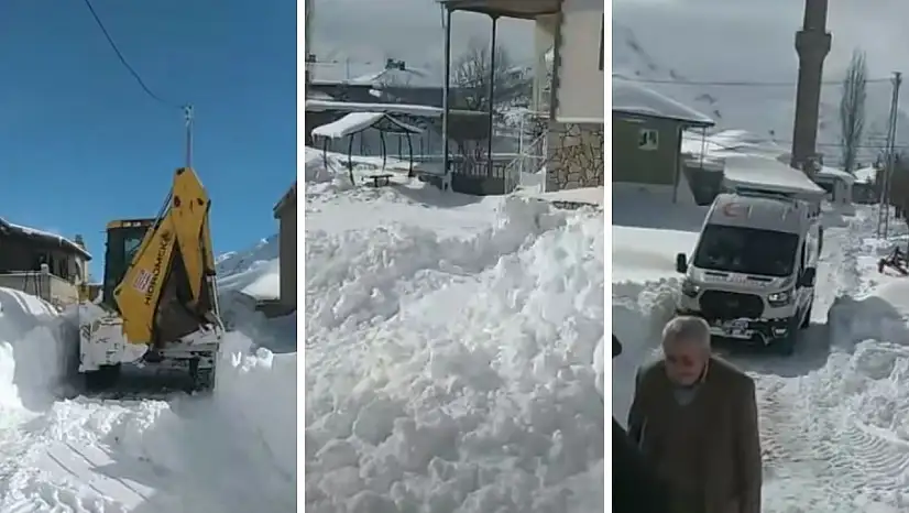 Kayseri'de nefes kesen kurtarma operasyonu!