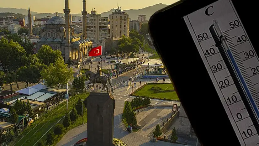 Kayseri'de o güne dikkat! Sıcaklık 39 dereceye kadar çıkacak