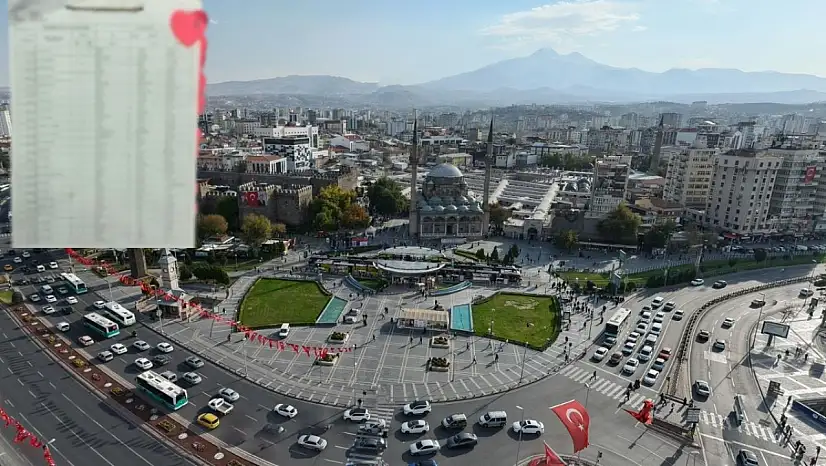 Kayseri'de o isimlerin listesi askıya çıktı! İtiraz için son 10 gün