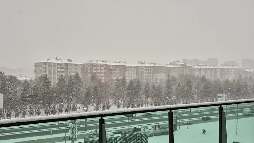 Kayseri'de önümüzdeki haftaya dikkat! Kar yeniden geliyor