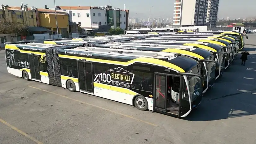 Kayseri'de otobüs hattına vatandaşlardan tepki!