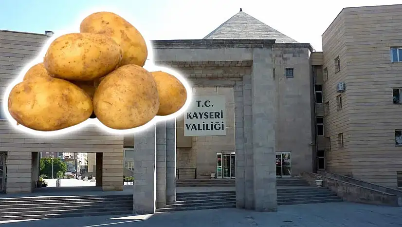 Kayseri'de patates alarmı! Valilik'te dikkat çeken toplantı
