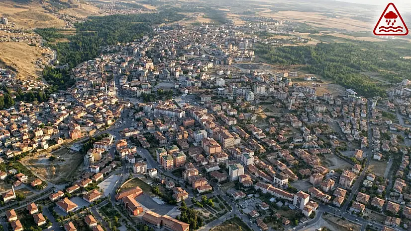 Kayseri'de sağanak alarmı: Develi'ye uyarı