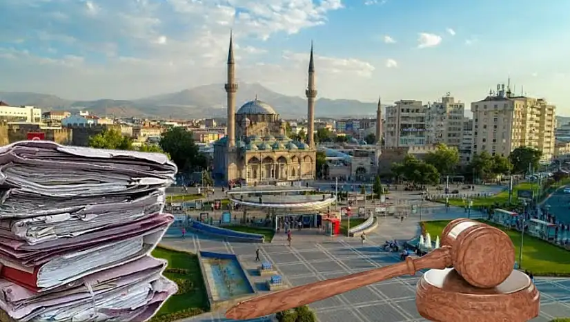 Kayseri'de sahte evrak operasyonu: 5 şüpheli adliyede