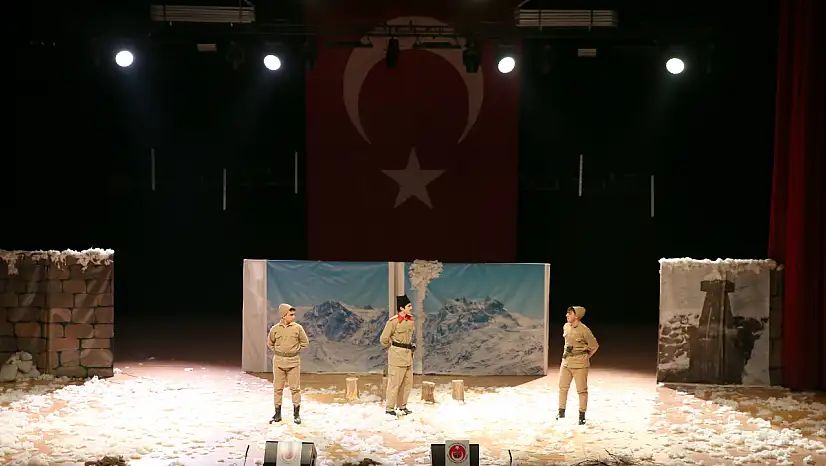 Kayseri'de Sarıkamış şehitleri anıldı