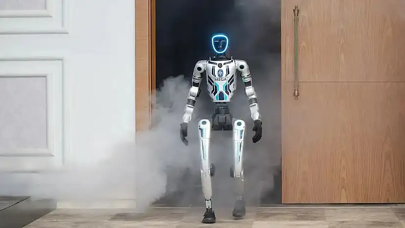 Kayseri'de şaşırtan gösteri! 'Erkilet Güzeli' türküsüne robot eşlik etti