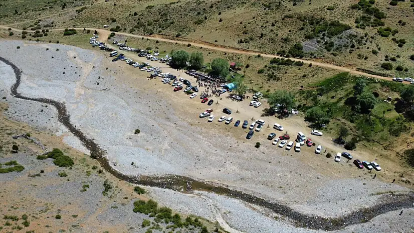 Kayseri'de vatandaşlar şenlik için hafta sonu oraya akın etti