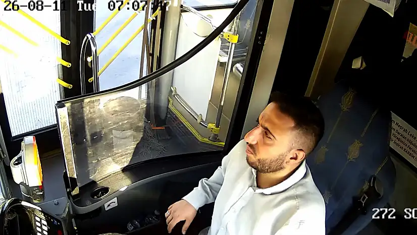 Kayseri'de şoförün duyarlılığı takdir topladı! Başkan Büyükkılıç teşekkür etti