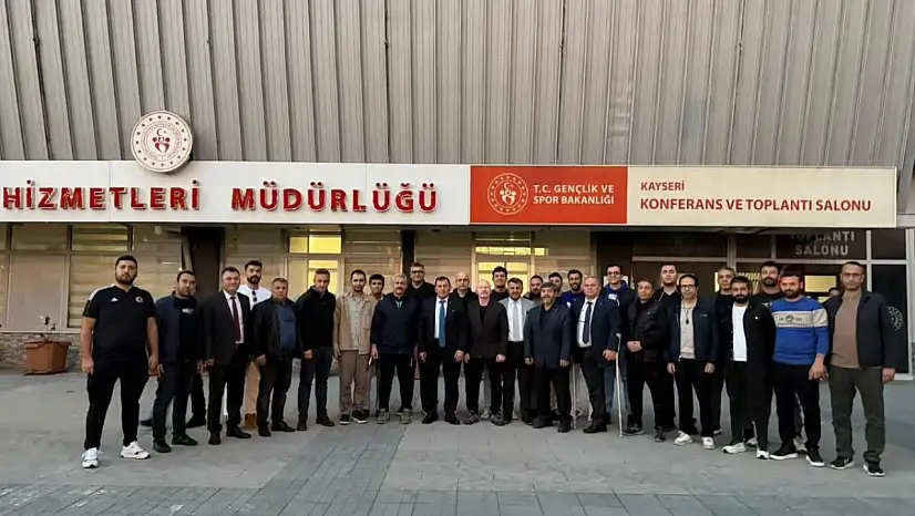 Kayseri'de spor için iş birliği mesajı verildi
