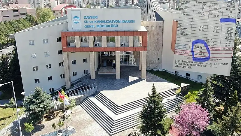 Kayseri'de su faturası iddiası! Gerçek ortaya çıktı